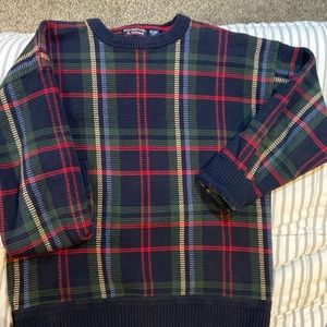 Men’s plaid sweater